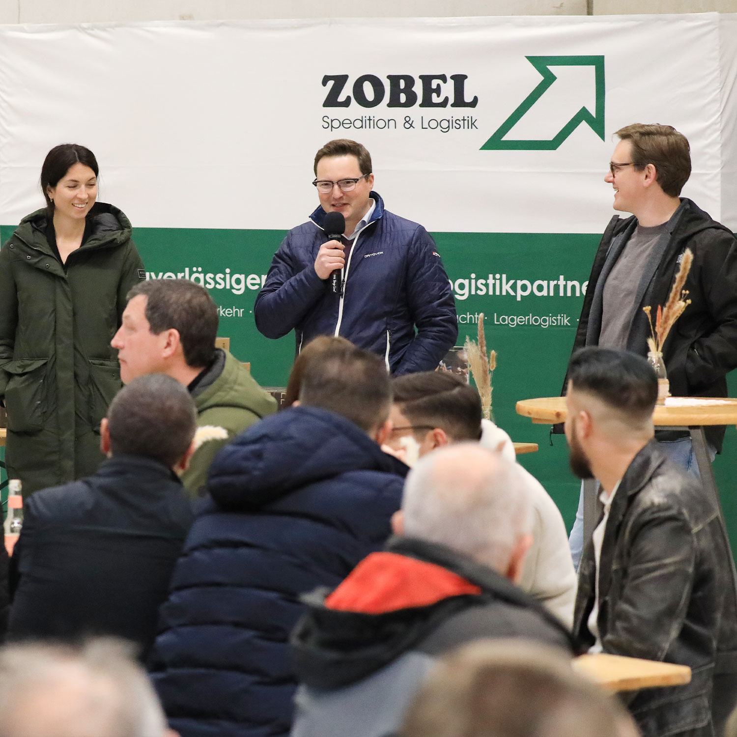 Veranstaltung well:fair foundation bei der Spedition Zobel in Wetter (Ruhr), Nordrhein-Westfalen, Deutschland